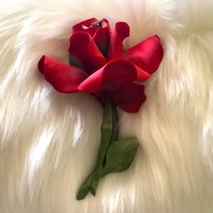 Vintage Capodimonte rose.